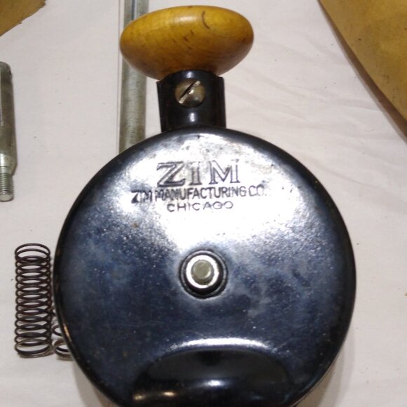 Zim All Steel Reciprocating & Progressive Valve Grinder No. 301 Original Box VTG - Picture 5 of 5